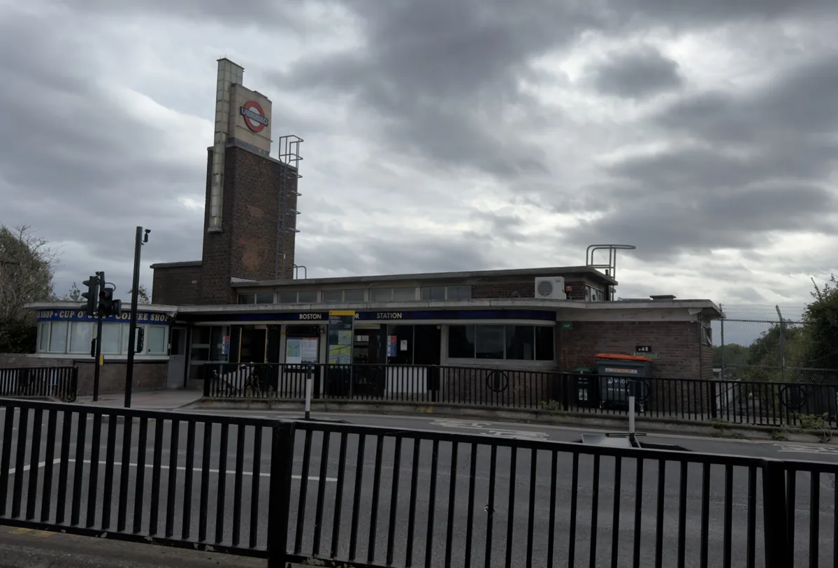 Boston Manor tube station on the 19th September 2026