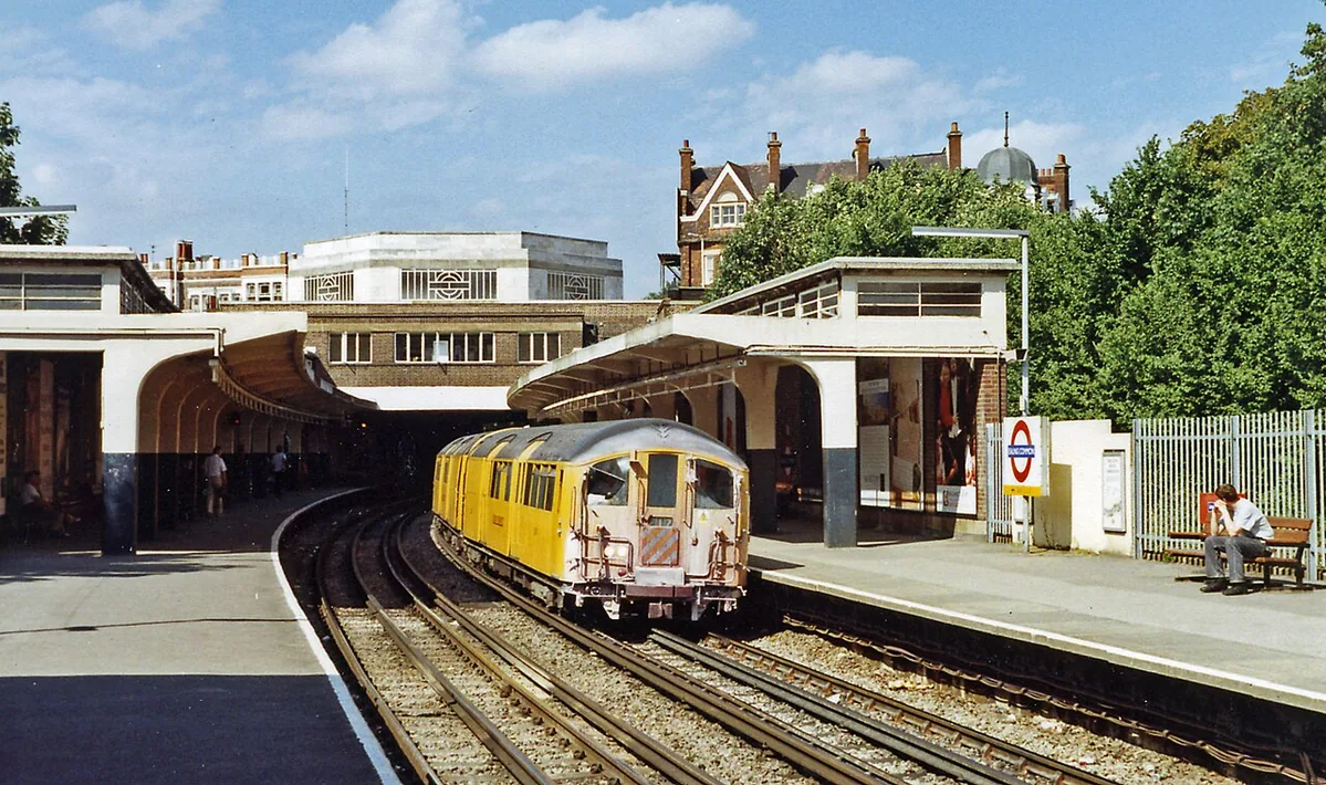 Ealing Common, London Underground station 1991.