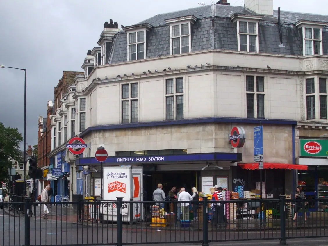 Finchley Road tube station entrance