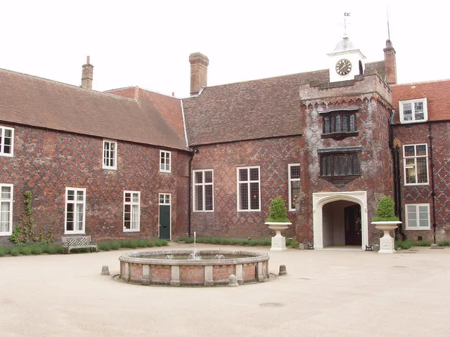 Fulham Palace courtyard The palace was built in 1495.