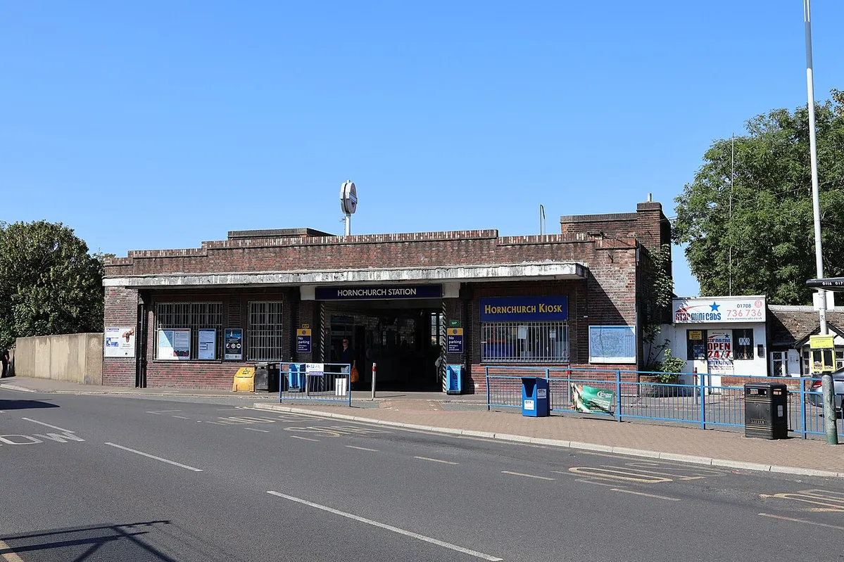 Hornchurch Underground Station (District Line), 12 July 2025.