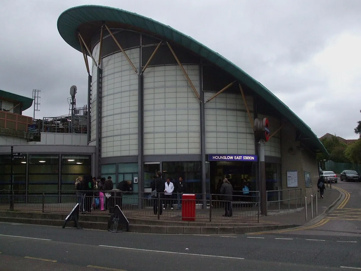 Hounslow East tube station new building