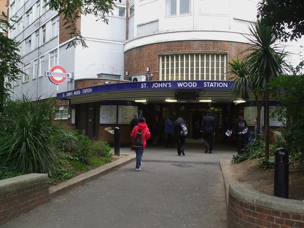 St John's Wood tube station entrance
