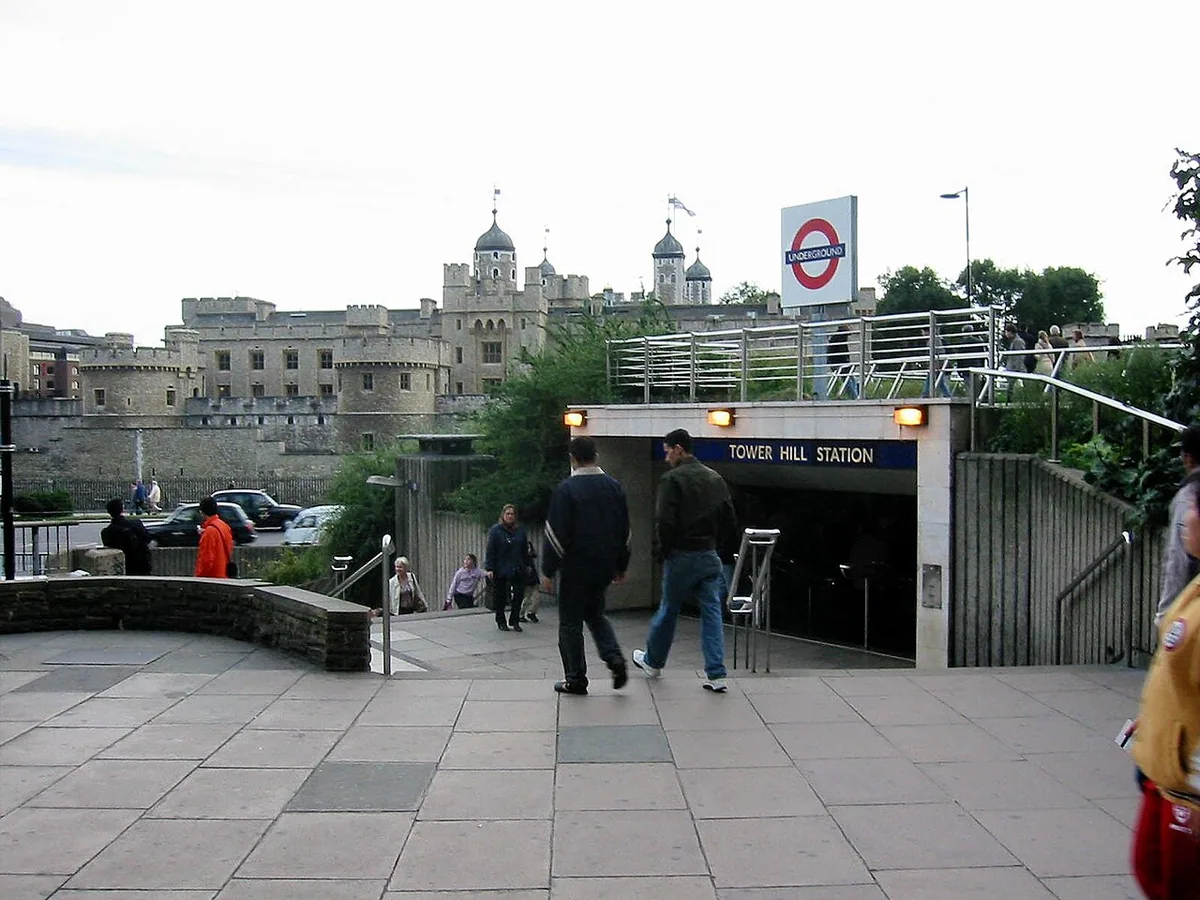 Tower hill entrance